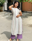 Pearl White Jamdani Cotton Kurta