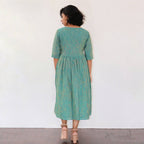 Turquoise Blue Fit and Flare Dresses