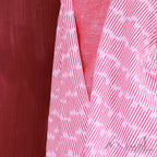 Pink Sleeveless Cotton Fit Dresses With Shrug