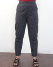 Black Checks Cotton Formal Fit Pant