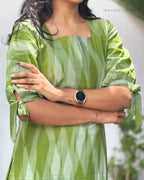 Fern Green Cotton Kurta
