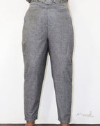 Light Grey Jacquard Cotton Kurta