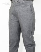 Light Grey Jacquard Cotton Kurta