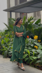 Green Traditional Anarkali Dresses