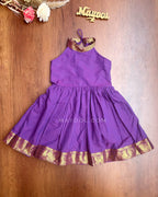 Kathiripoo Traditional Cotton Kids Frock