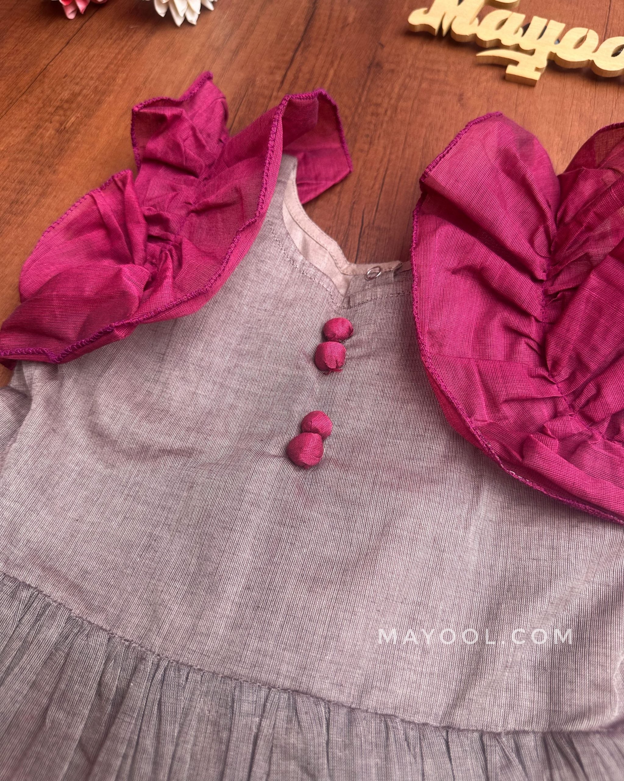 Mink Pink Traditional Cotton Kids Frock