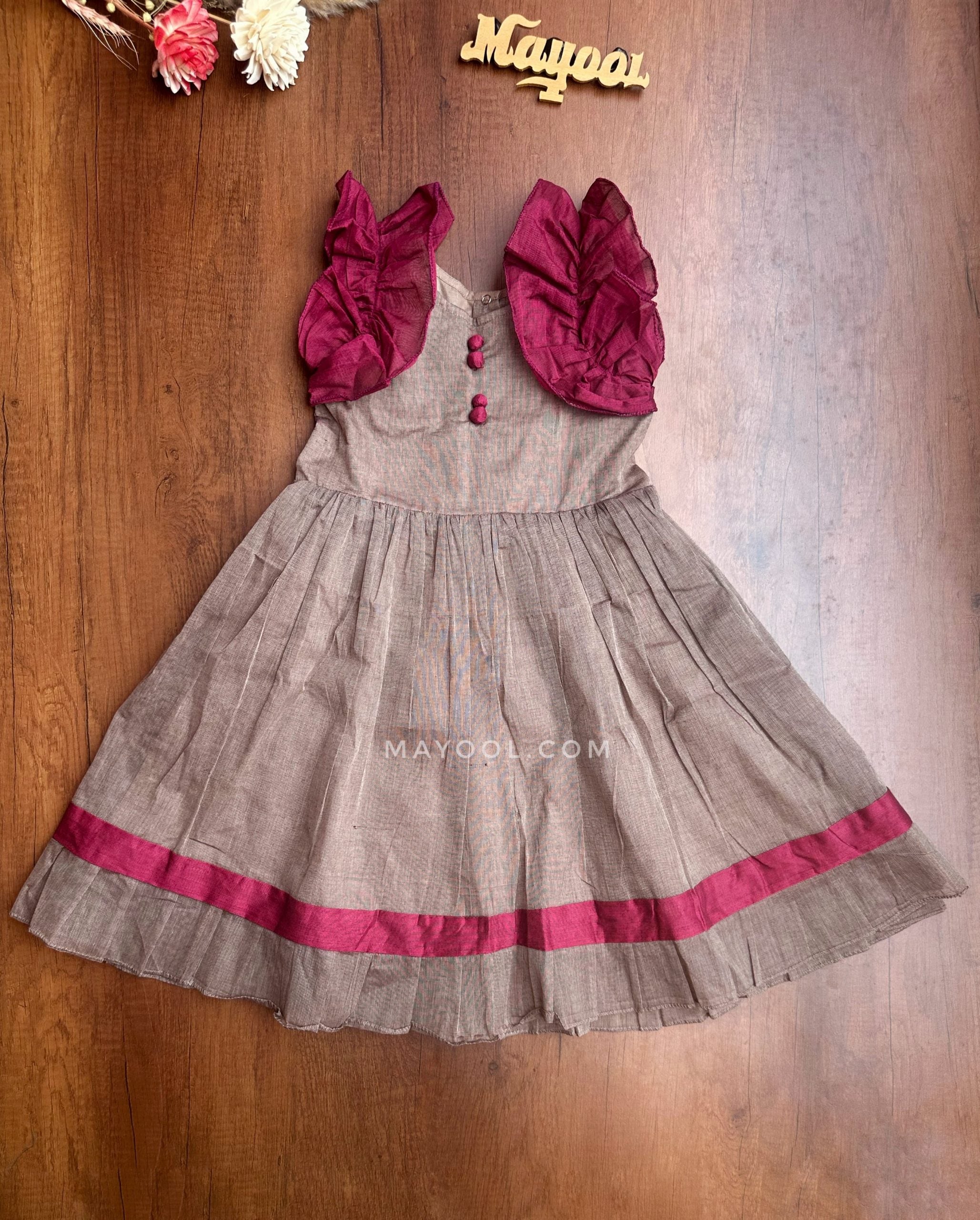 Mink Pink Traditional Cotton Kids Frock