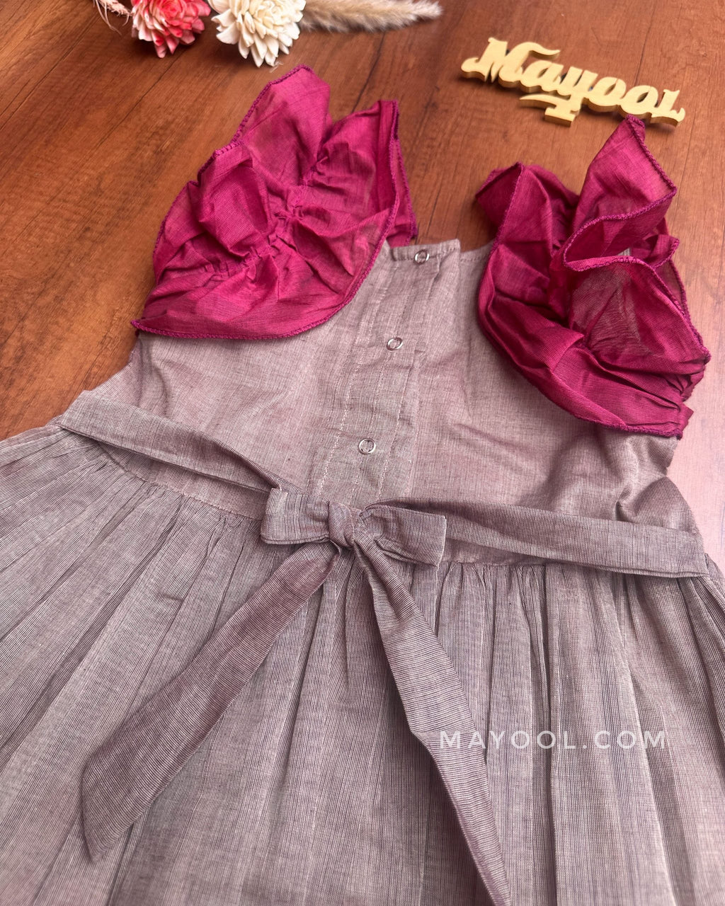 Mink Pink Traditional Cotton Kids Frock