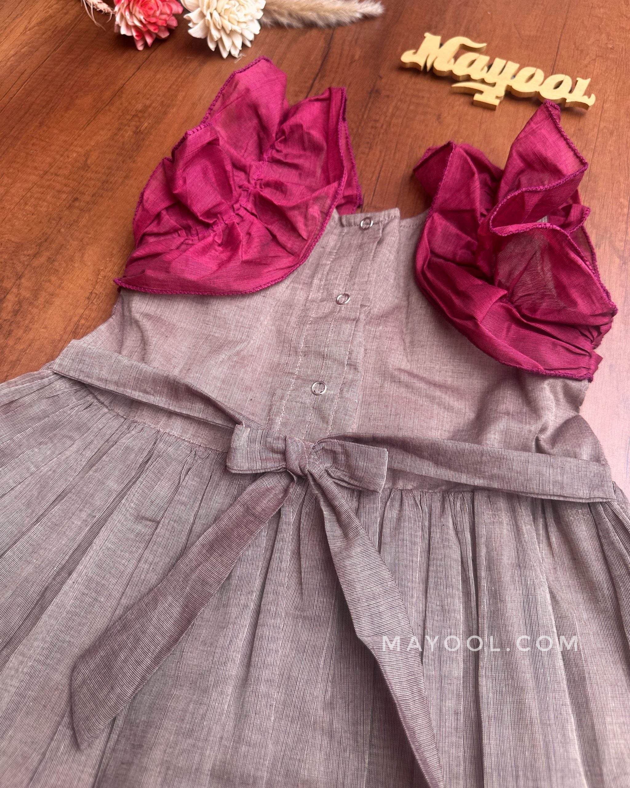 Mink Pink Traditional Cotton Kids Frock