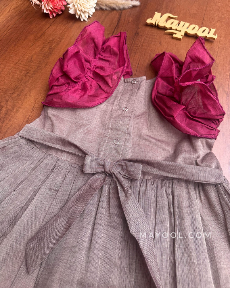 Mink Pink Traditional Cotton Kids Frock