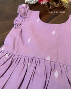 Kobi Pink Cotton Kids Frock