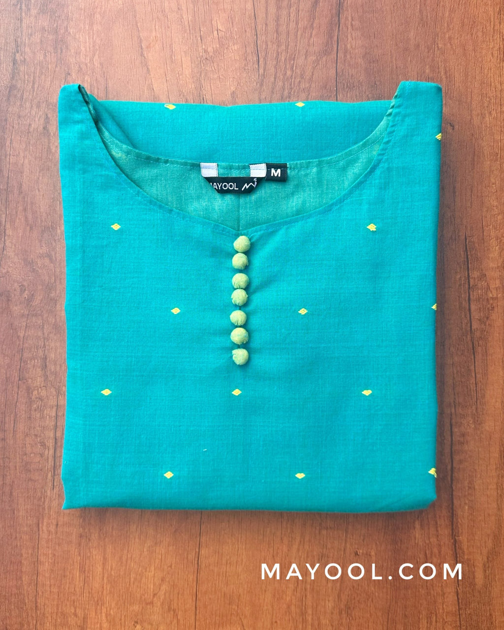 Blue Lagoon Cotton Kurta