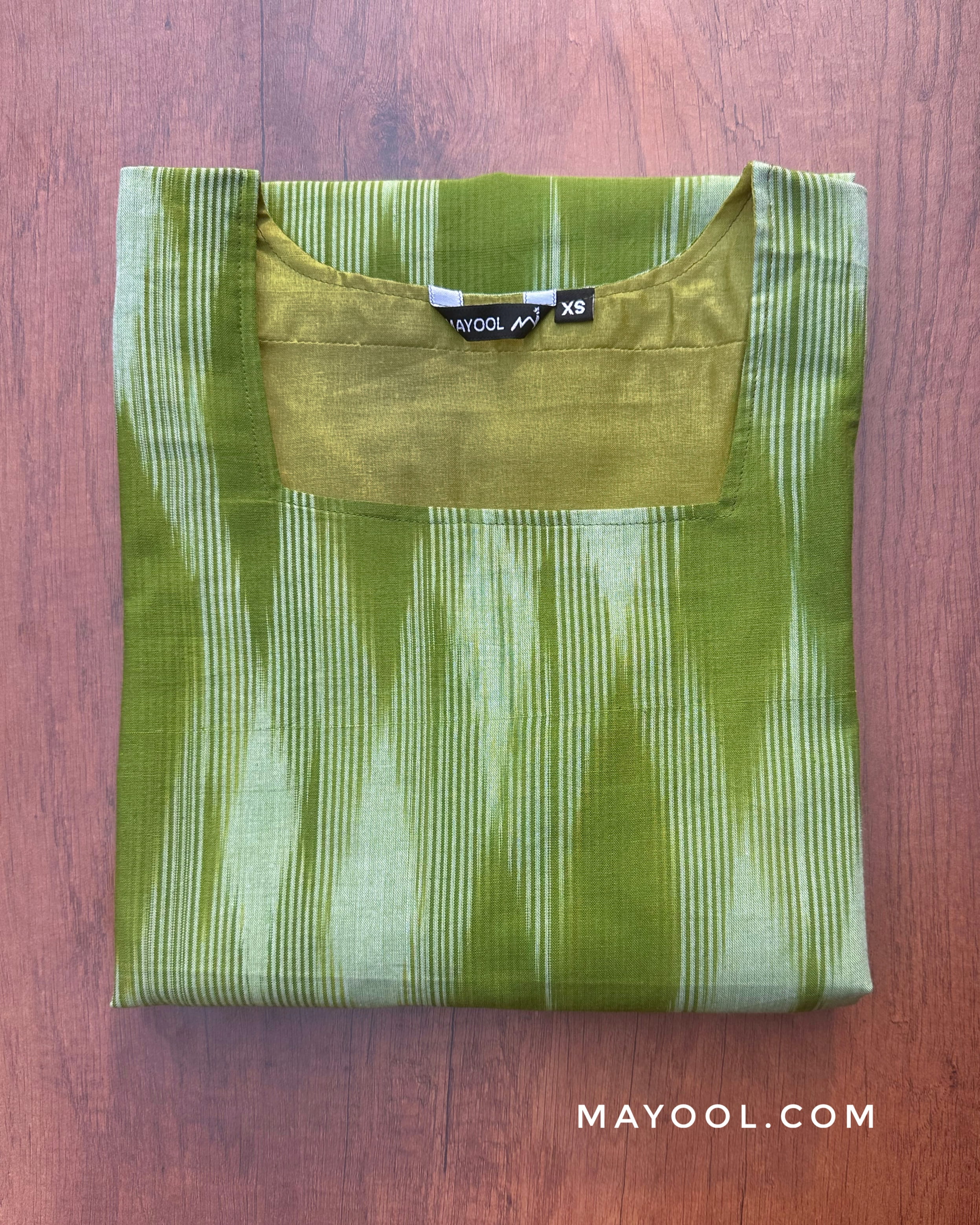 Fern Green Cotton Kurta