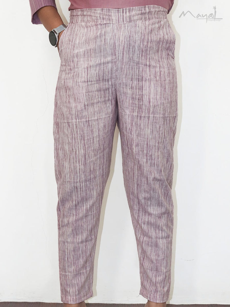 Kobi Pink Stripe Cotton Kurta
