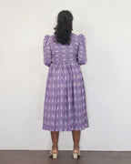Lavender Ikat Fit &amp; Flare Dresses