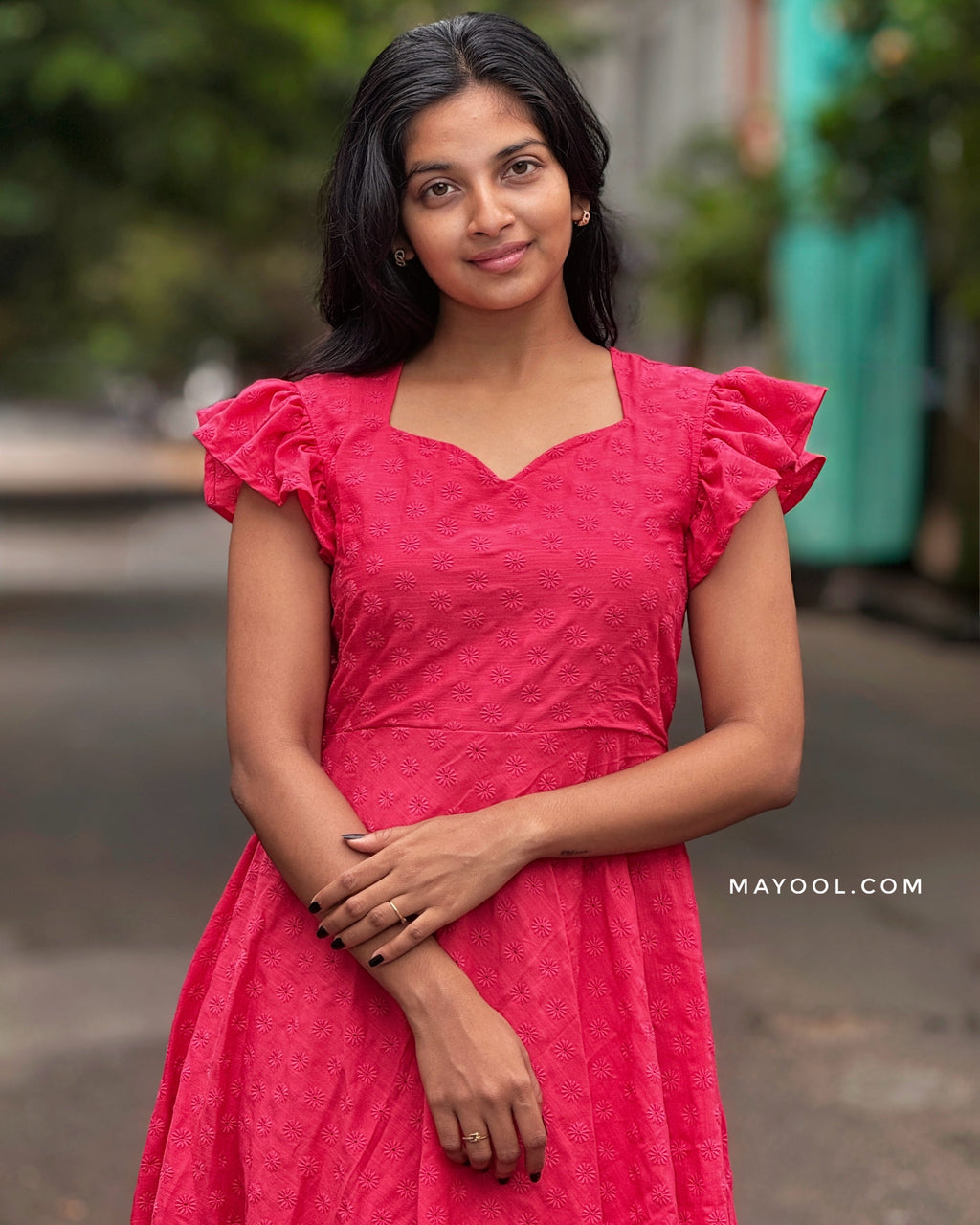 Pink Punch Hakoba Flare Dresses
