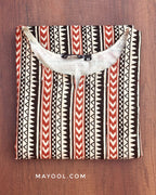 Sandal Arrow Block Print Cotton Kurta