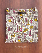 Sandal Kalamkari Cotton Kurta