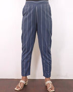 Stone Blue Cotton Kurta
