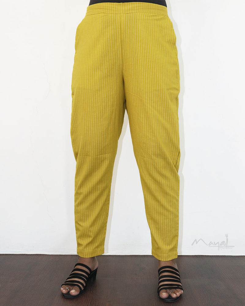 Saffron Yellow Floral Printed Kurta
