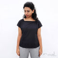 Black Hakoba Short Top