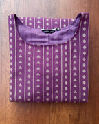 Lavender Jacquard Cotton Kurta
