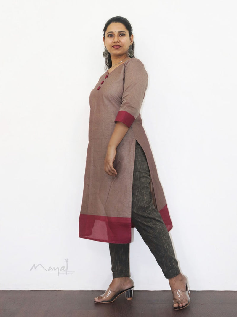 Mink Pink Traditional Cotton Kurta
