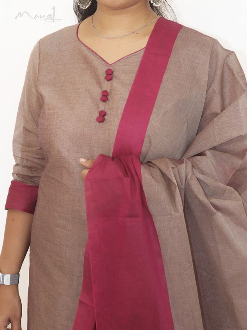 Mink Pink Traditional Cotton Kurta