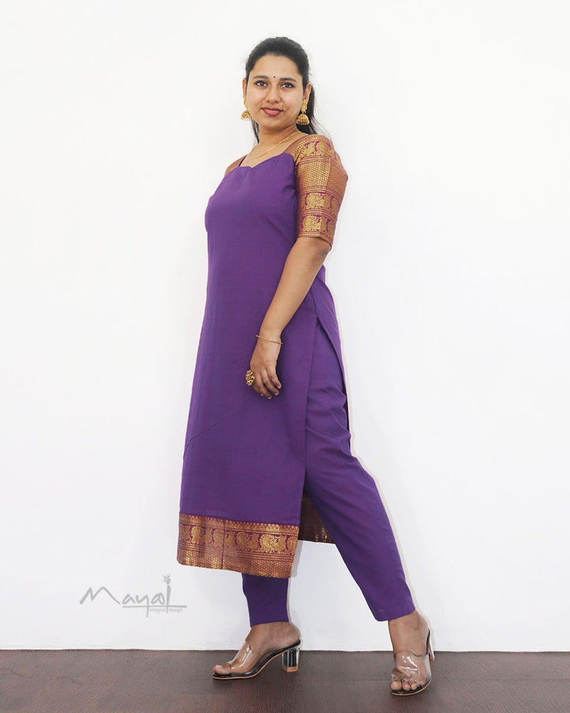 Kathiripoo Colour Traditional Cotton Kurta