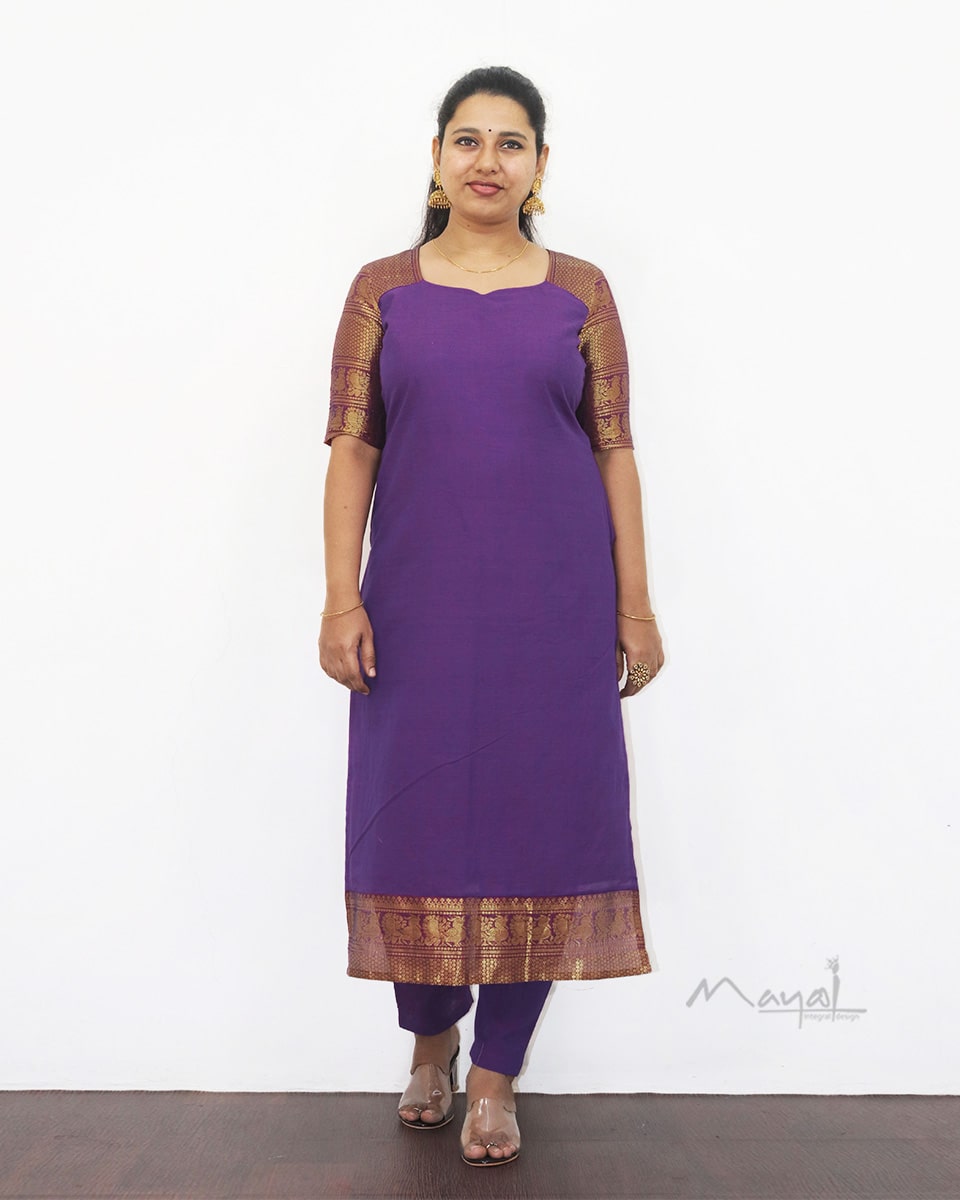 Kathiripoo Colour Traditional Cotton Kurta